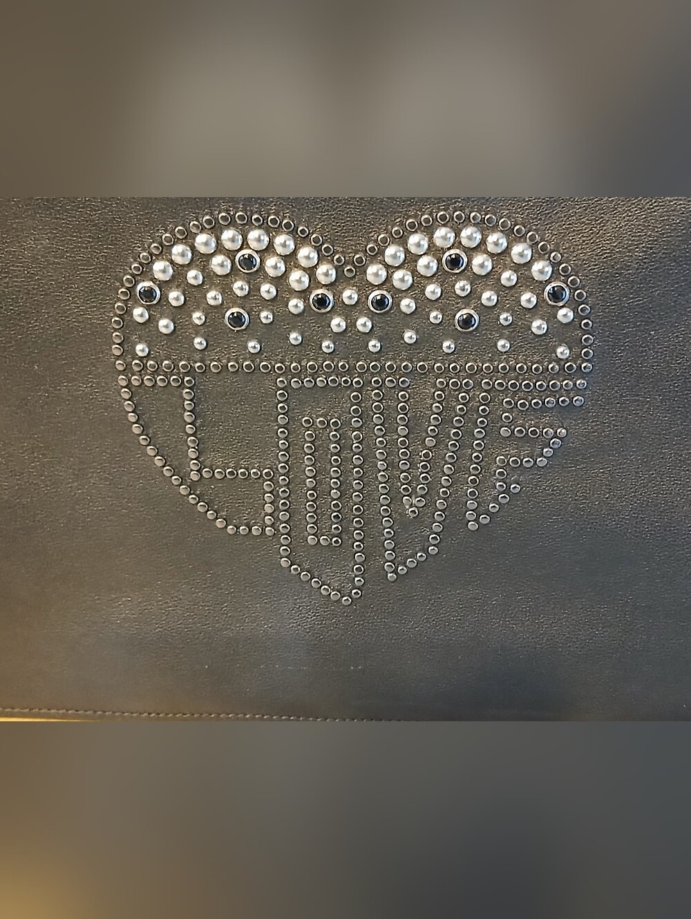 Valentino Garavani Like NEW Black Limited Edition "Love" Rockstud Clutch/Wristle - Picture 4 of 8